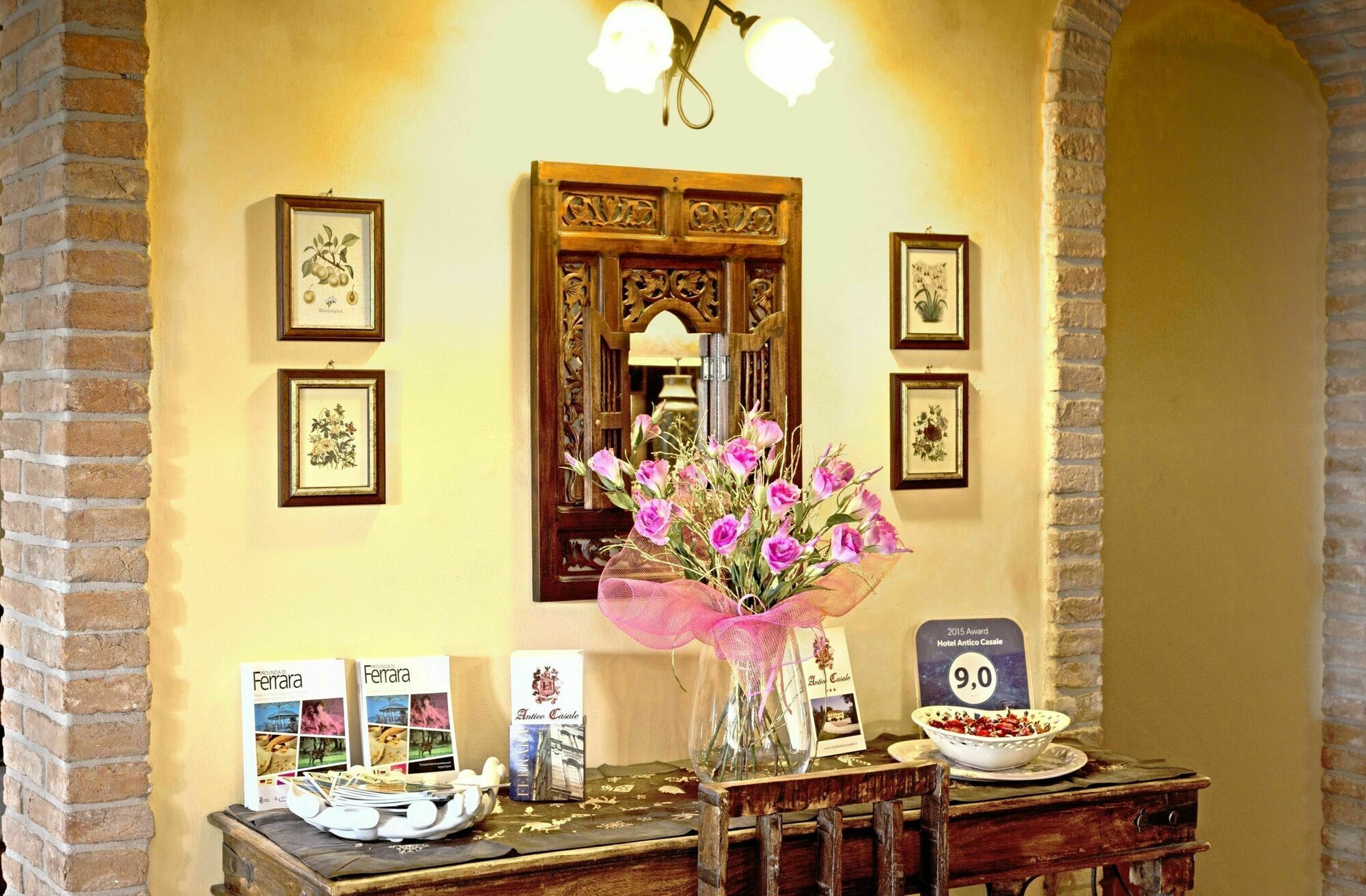 Hotel Antico Casale Vigarano Mainarda Extérieur photo